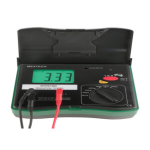 MEXTECH DIT5100 3½ Digits, 2000 counts, Range:100V, 250V, 500V, (0.1MΩ - 20GΩ)