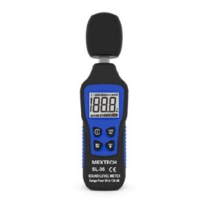 MEXTECH SL36 Range: 30~130db Measuring parameters Lp, Auto/Manual Power Off