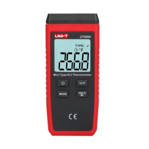 UNI-T  UT320 A MINI CONTACT TYPE THERMOMETER Temperature: K/J;  Display model: Single;   ℃/℉ selection