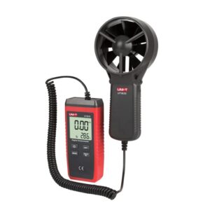 UNI-T  UT363S ANEMOMETER WITH PROB Wind speed : 0.4~30m/s;  Temperature:  -10~50℃;  Wind scale:  0~12; Sampling rate; Overload indication;  Auto power off;  Low battery indication