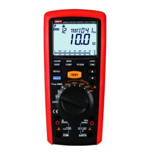 UNI-T  UT505A Insulation resistance : 1000V/20GΩ;  Load current:  1mA;  Short circuit current<2mA;DC voltage :  600V;  AC voltage :  0V~600V;