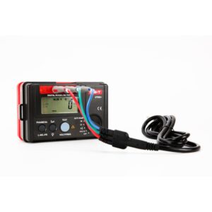 UNI-T  UT582+ RCD measurement: X 1/2;  X 1;  X 5 ;  AUTO RAMP ;  Operating voltage :  Freq.;195V~253V;  Voltage measurement: Voltage range:  30~600