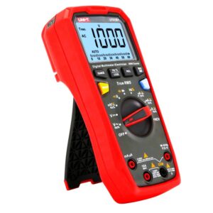 UNI-T  UT61B+ AC/DC voltage: 1000V;  DC/AC current: 10A;  Resistance: 60MΩ;  Capacitance: 60mF; Frequency: 10MHz; Auto range