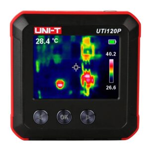 UNI-T  UTi120P COMPACT THERMAL IMAGER,120×90,  -20℃~400℃, ≤25Hz,  2.4” TFT LCD (320×240)